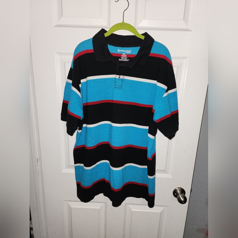 152. Men's Evolution polo style 3XL